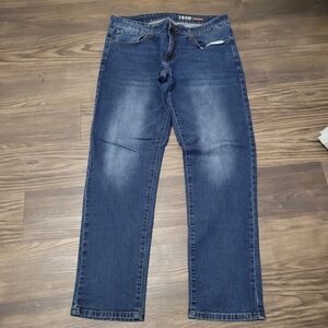 Izod Men's Blue Jeans Size 36x32 Straight Leg